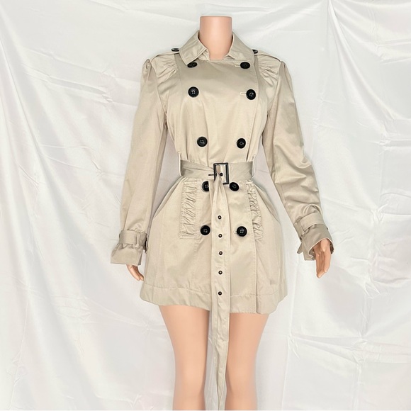 Apt. 9 Jackets & Blazers - Vintage APT.9 classic beige trench coat with a polished, tailored fit